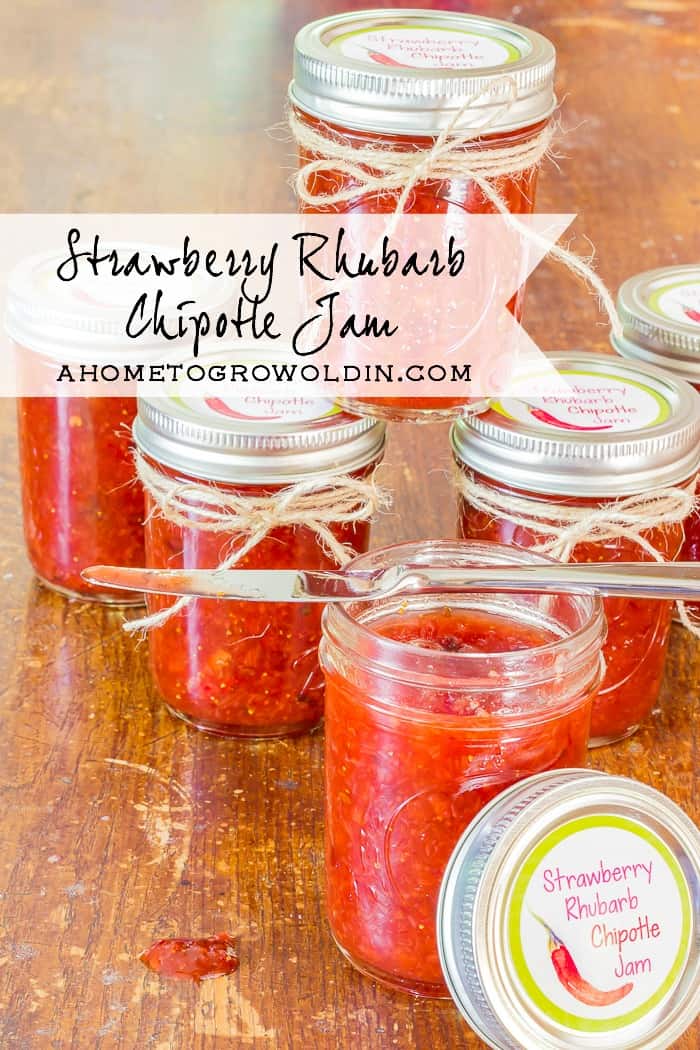 This is the most incredible jam! I can't believe how easy it is to make! It goes great on chicken or pork and is perfect served over cream cheese with crackers for an appetizer! Once it's in a jar with the printable labels, it's the perfect gift!