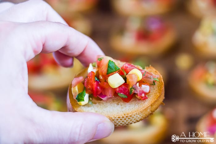 Planning a summer barbecue? Try this easy Mexican bruschetta recipe as an appetizer. It's light and fresh and sure to be a big hit at your party