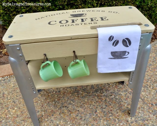 Check out these 10 amazing coffee and hot drink stations that will help inspire you to create your own. These are the best DIY ideas so that you can add one to your kitchen. Don't forget to pin it for later!
