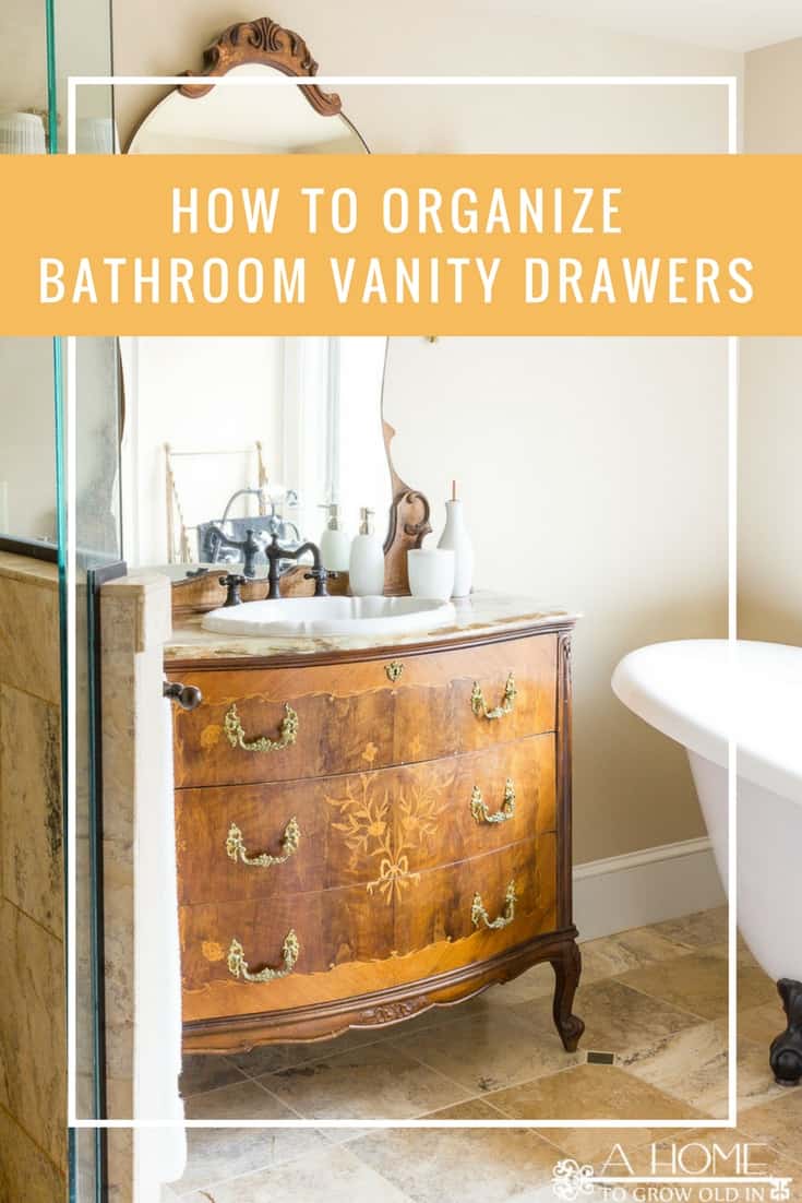 Have you turned a chest of drawers into a bathroom vanity and don't know how to organize everything? Check out all of the bathroom drawers ideas here!