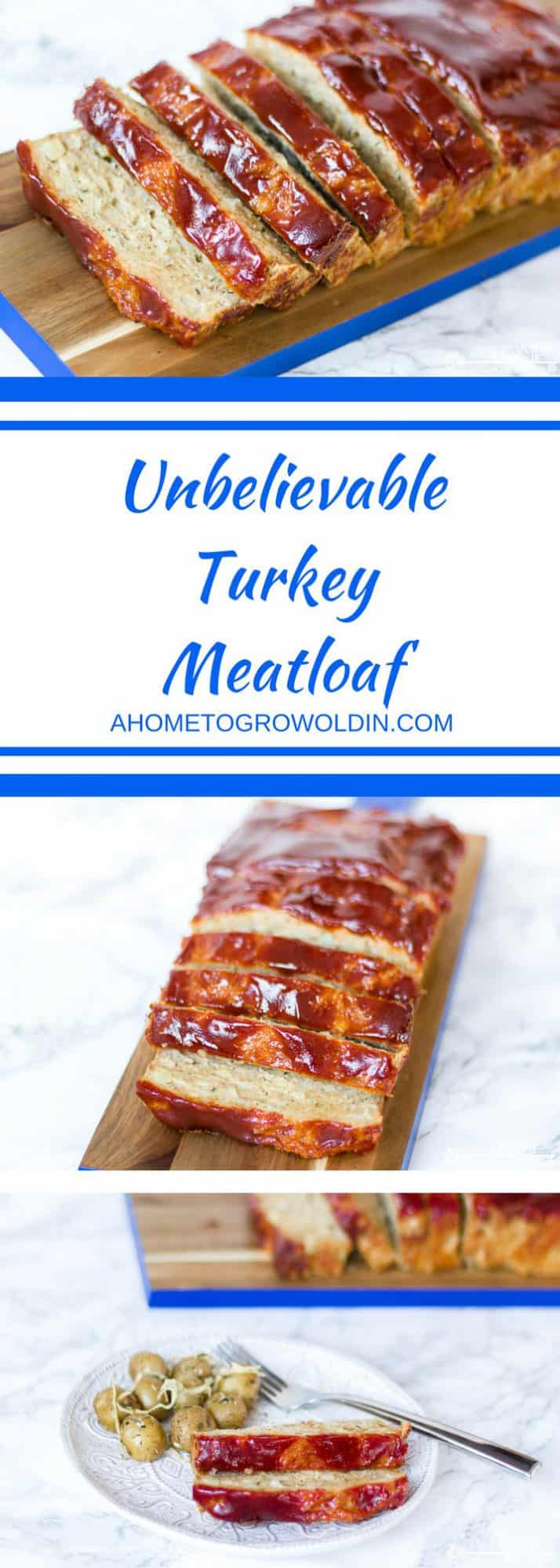 This kid-friendly turkey meatloaf recipe will be a huge dinner favorite! It's so easy and healthy! Try it tonight!