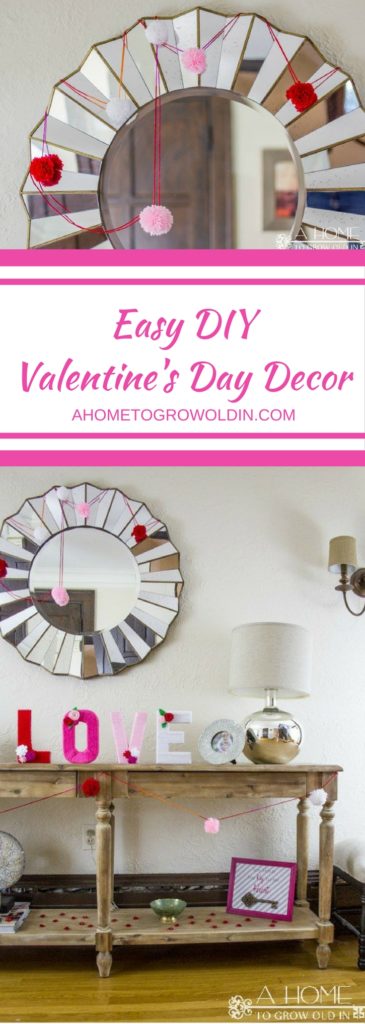 Check out these 3 easy DIY Valentine's Day projects that will liven up your entryway or mantle and won't break your budget.