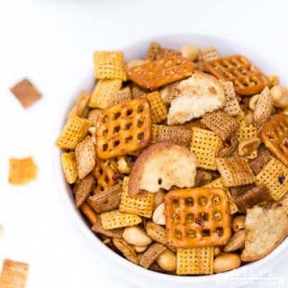Spicy Sriracha Chex Mix- The Ultimate Party Snack