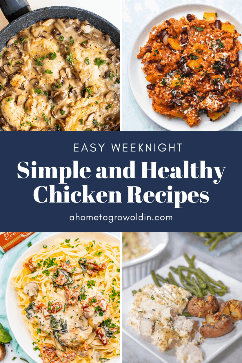 simple and healthy chicken dinner recipes