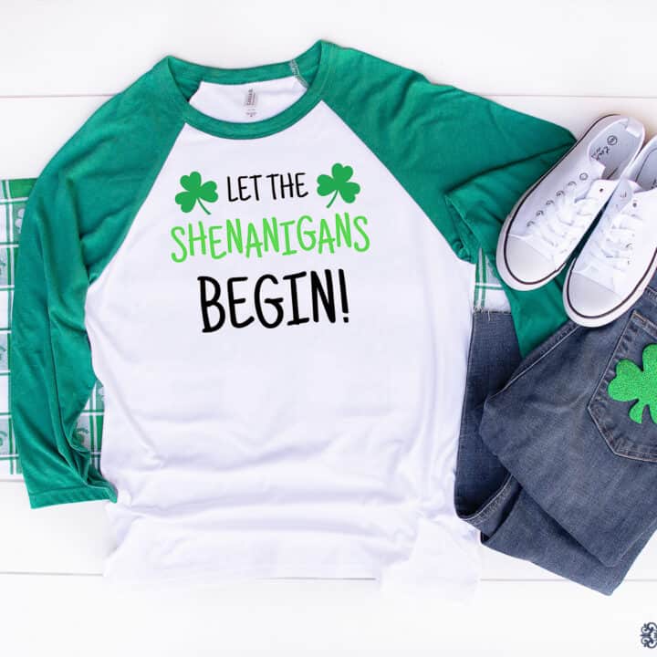 St Pattys Day Shenanigans SVG Bring on the Shenanigans St Patricks Day Shamrock Svg Files for Cricut Funny Lucky Shirt Png Clipart